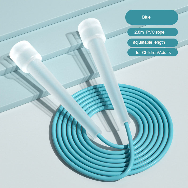 Skipping Rope Pvc - Leichtes PVC-Springseil 2,8m Verstellbare Länge Springseil