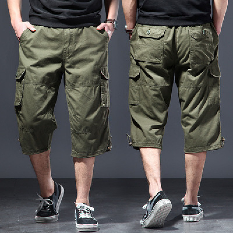 Crossfit Guy - 2026 Sommer Herren Reine Baumwolle 7-Zoll-Arbeitsshorts