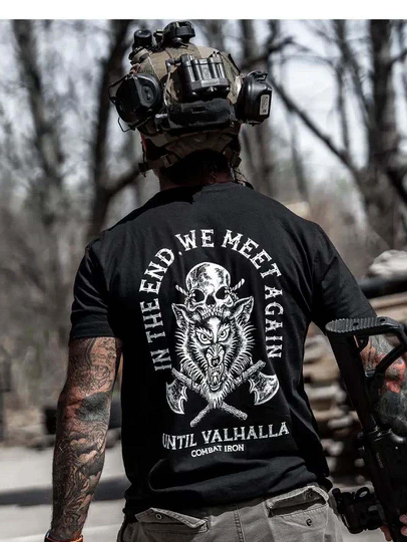 Crossfit Guy - Übergrößes Rundhals-T-Shirt für Herren und Damen