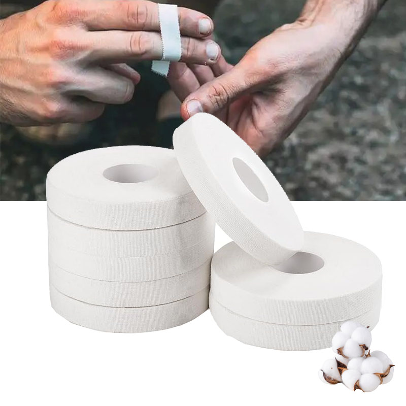 Finger Tape Athletic - 3/6 Stück Fingerband 0,5 Zoll weißes