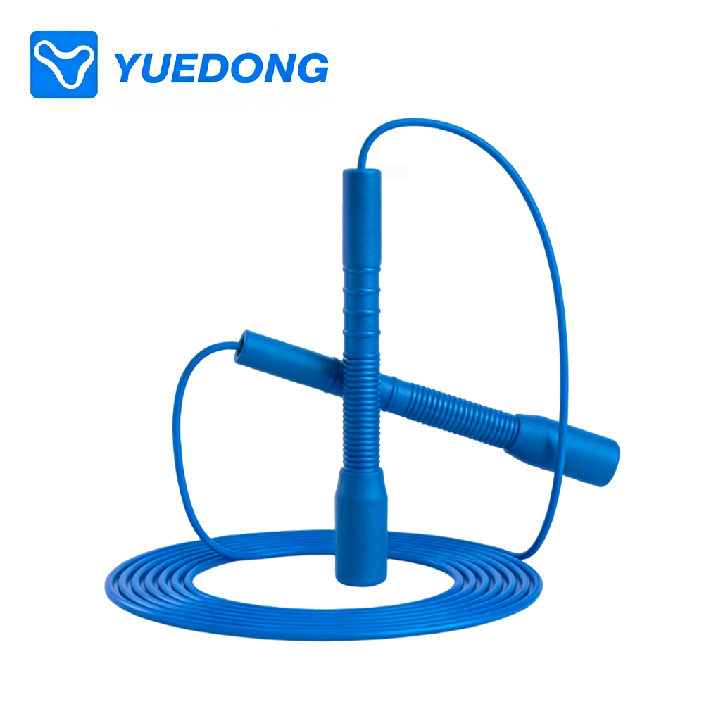 Skipping Rope Pvc - YUEDONG Geschwindigkeits-Springseil mit Verstellbarer Länge, PVC-Seil