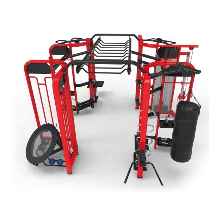 Crossfit Gym Gear - Integrierter multifunktionaler Cross-Fit-Rack für das Fitnessstudio