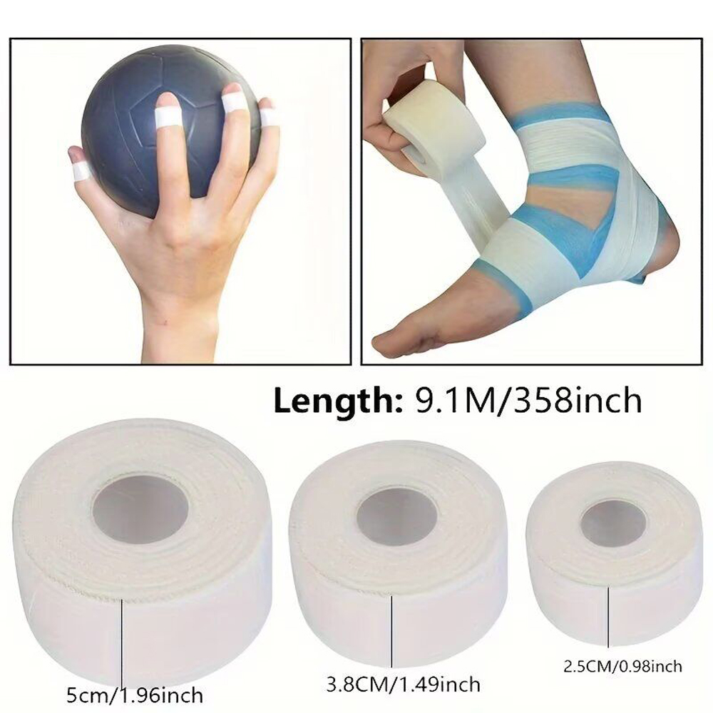 3 Rollen weißes Sport-Athletik – Finger Tape Athletic Bewertung und Preis