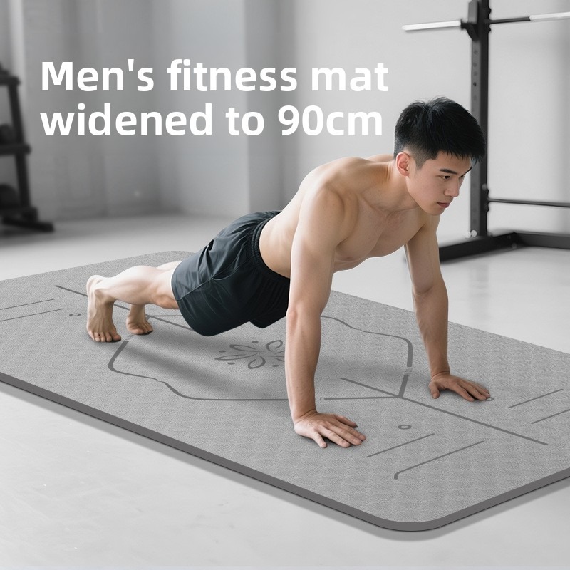 Große Yoga-Matte für Herren, F – Ab Mat Crunch Bewertung und Preis